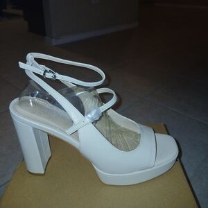 Coutgo Women's Platform High Heels Pumps Sandals